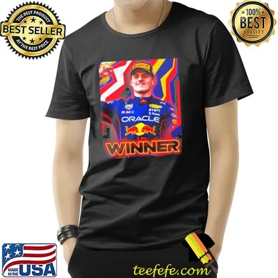 Max verstappen win of the 2022 f1 racing shirt