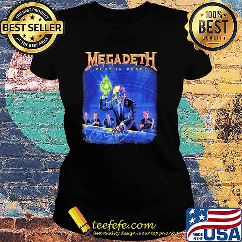 Megadethrust in peace megadeth s Ladies tee Megadethrust in peace megadeth s Ladies tee