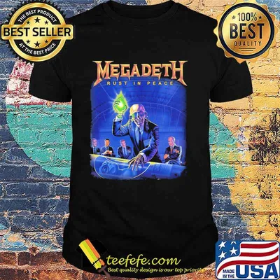 Megadethrust in peace megadeth shirt