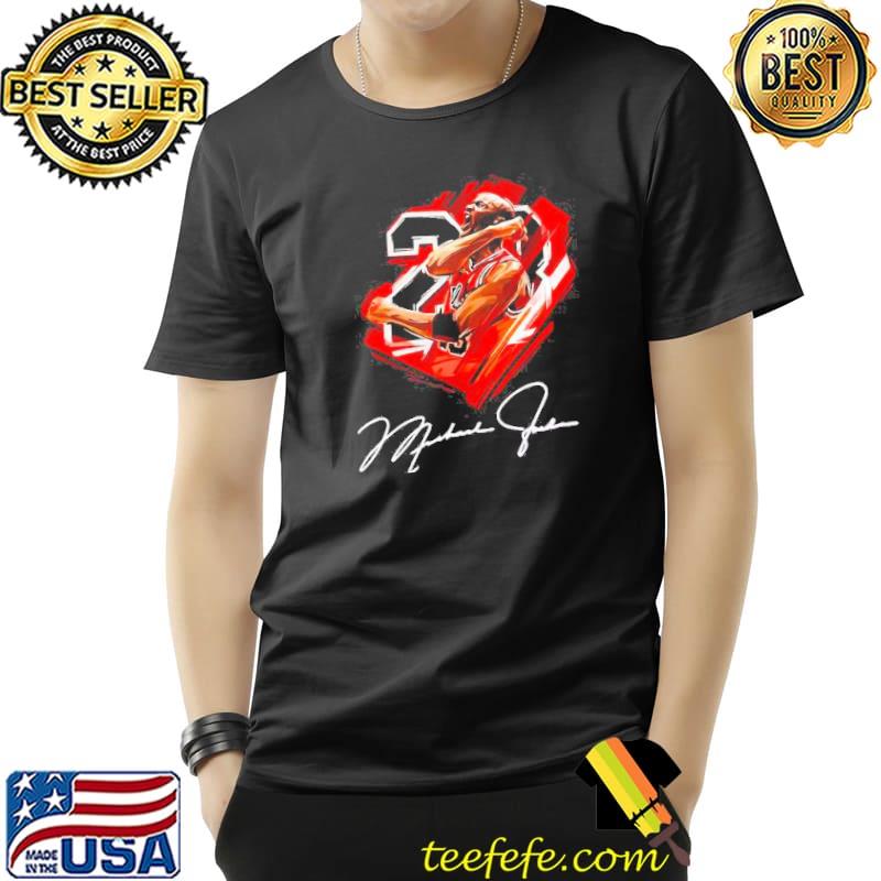 Michael Jordan 23 chicago bulls basketball signature shirt Michael Jordan 23 chicago bulls basketball signature shirt