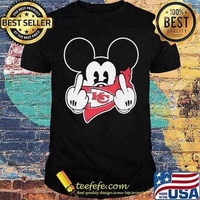 Mickey Kansas chief fan shirt