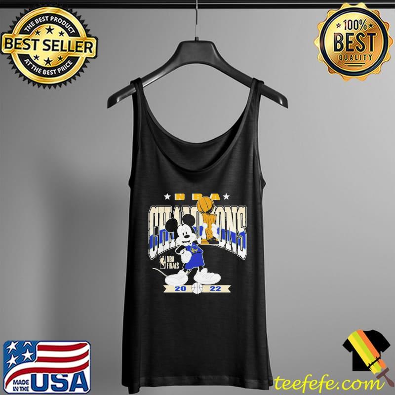 Mickey Mouse Golden State Warriors NBA Finals Champions 2022 Shirt - Trends  Bedding