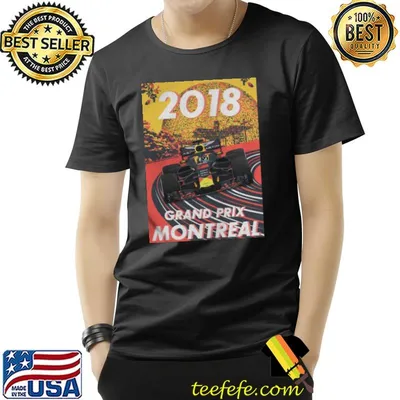 Montreal grand prix 2018 daniel ricciardo car racing shirt