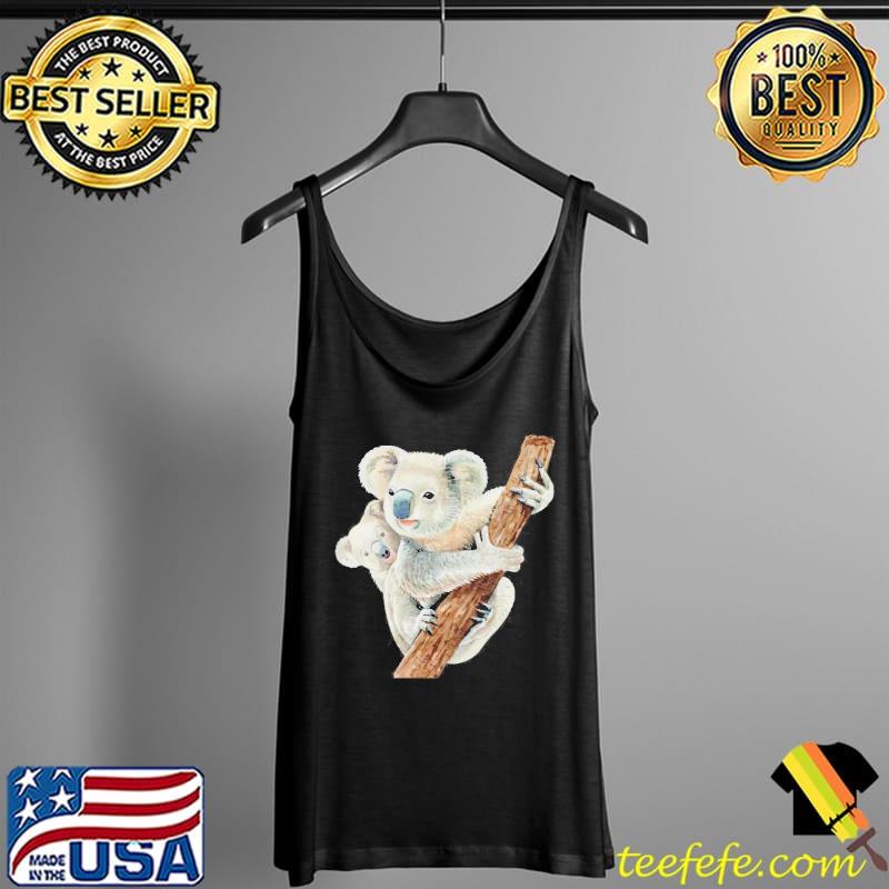 Mother and baby animals watercolor koala mom and koala baby s Tank Top Mother and baby animals watercolor koala mom and koala baby s Tank Top