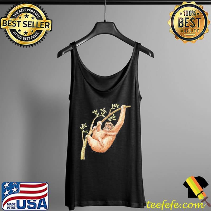 Mother and baby animals watercolor sloth mom and sloth baby sloths s Tank Top Mother and baby animals watercolor sloth mom and sloth baby sloths s Tank Top