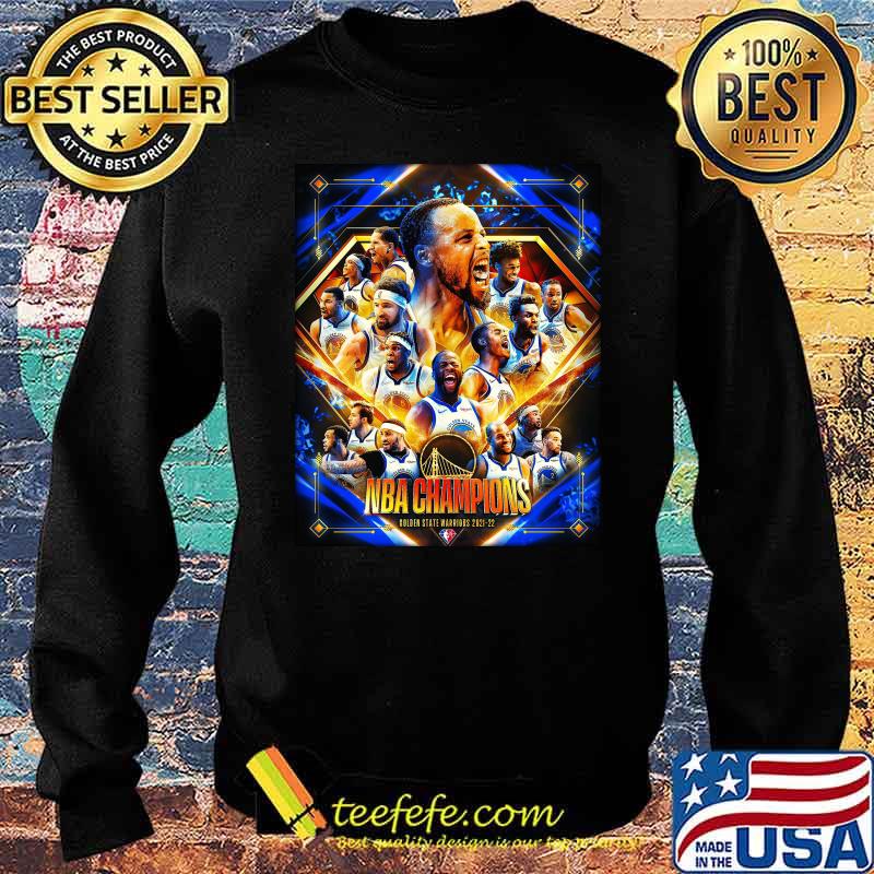 NBA Champions 2021 2022 Golden State Warriors Shirt Sweater NBA Champions 2021 2022 Golden State Warriors Shirt Sweater