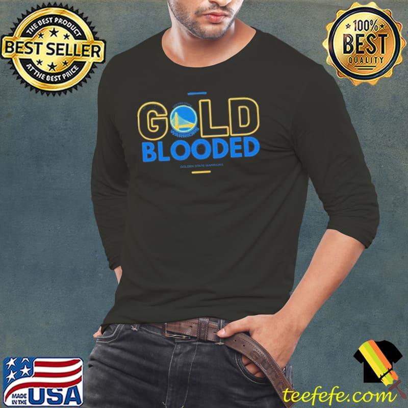 NBA finals 2022 gold blooded basketball golden state warriors s Long Sleeve Tee NBA finals 2022 gold blooded basketball golden state warriors s Long Sleeve Tee