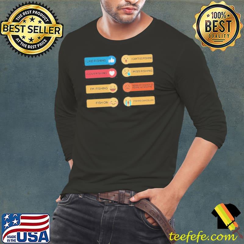 New fishing emojI s Long Sleeve Tee New fishing emojI s Long Sleeve Tee