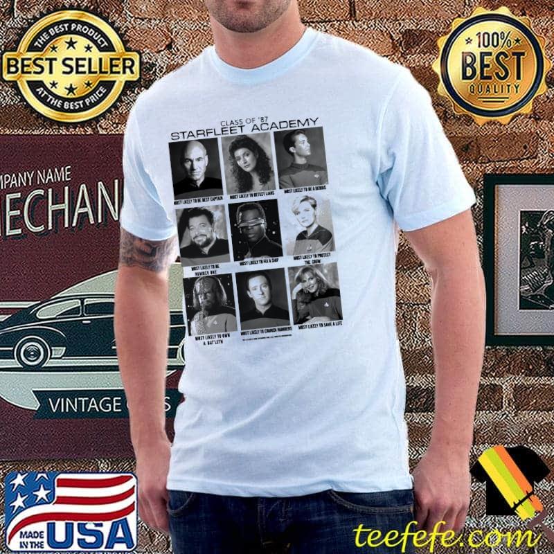 Next generation class of '87 starfleet academy Star Trek s Unisex Next generation class of '87 starfleet academy Star Trek s Unisex