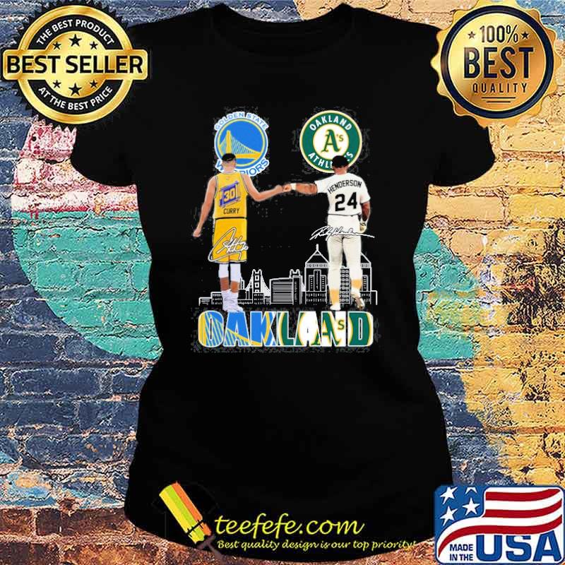 Oakland And Golden State Warriors Shirt Ladies tee Oakland And Golden State Warriors Shirt Ladies tee