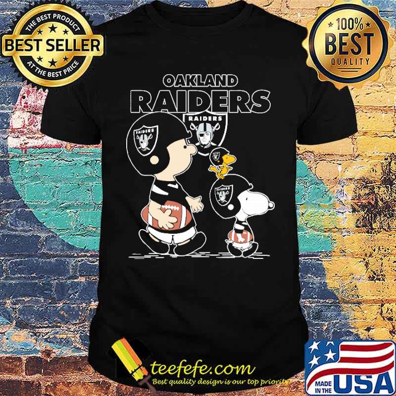 Oakland raiders let's play Football together Snoopy NFL shirt - Teefefe  Premium ™ LLC