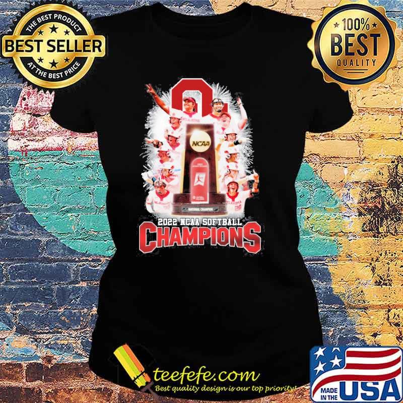 Oklahoma 2022 NCAA Softball Champions Shirt Ladies tee Oklahoma 2022 NCAA Softball Champions Shirt Ladies tee