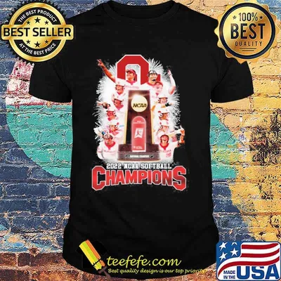 Oklahoma 2022 NCAA Softball Champions Shirt