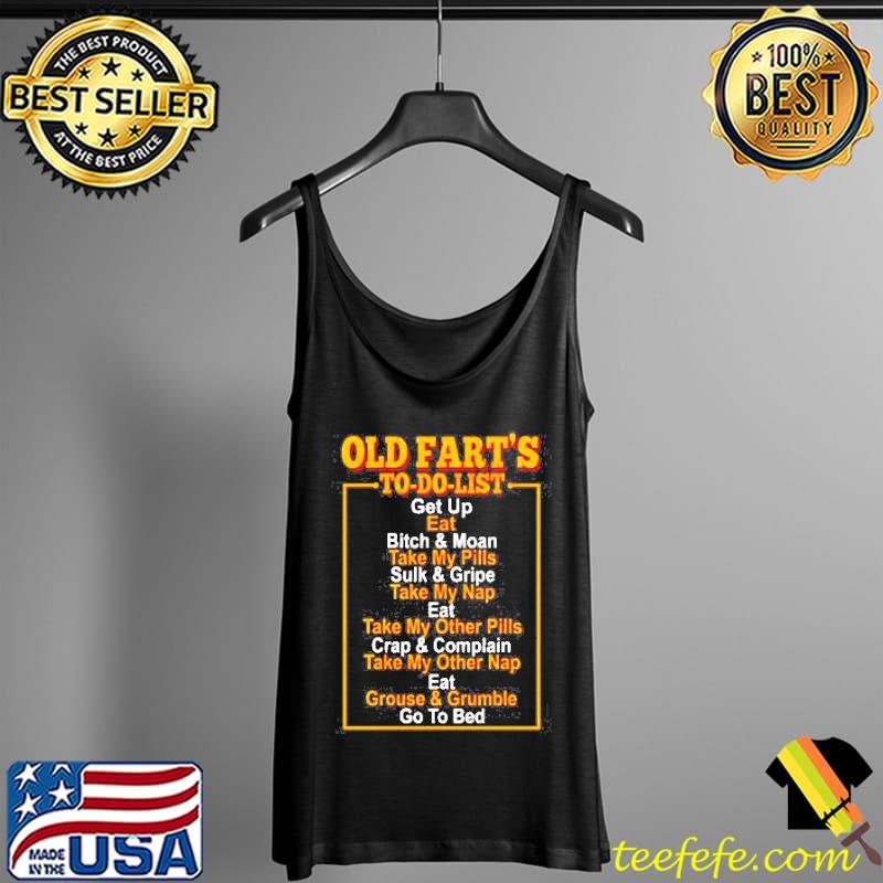 old farts to do list s Tank Top old farts to do list s Tank Top