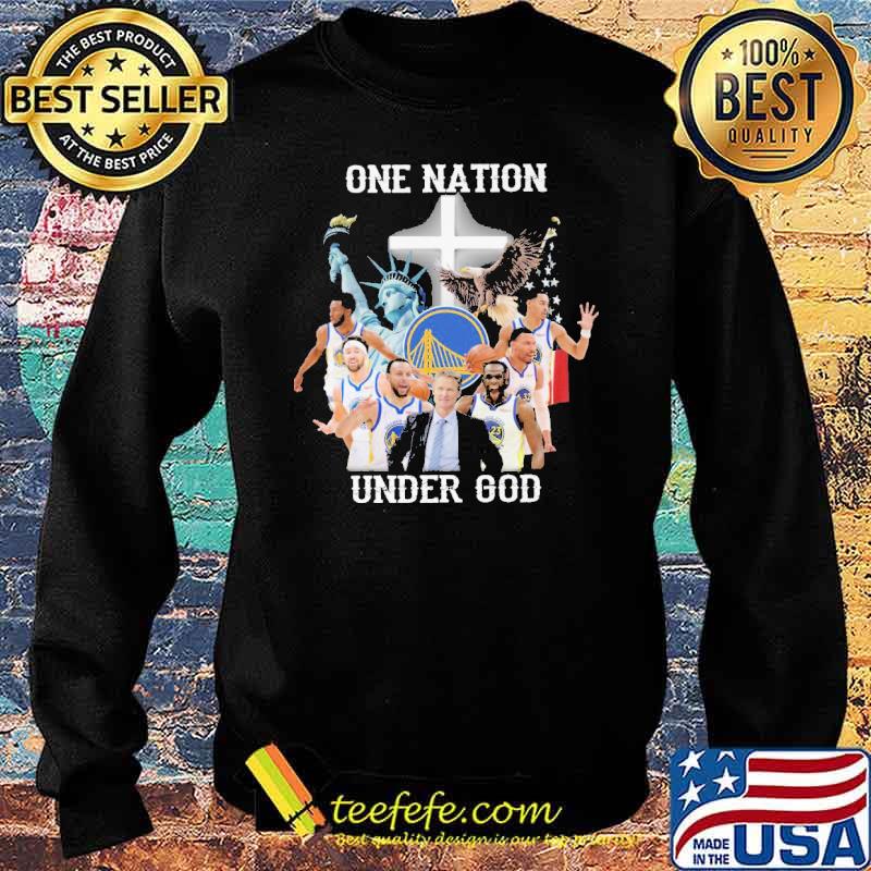 One Nation Under God Golden State Warriors Shirt Sweater One Nation Under God Golden State Warriors Shirt Sweater