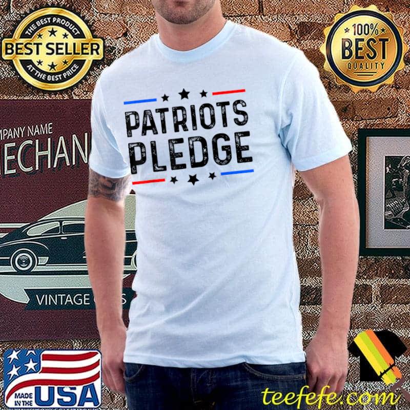 Patriots Pledge Vintage USA American Flag US 4th Of July T-Shirt Unisex Patriots Pledge Vintage USA American Flag US 4th Of July T-Shirt Unisex