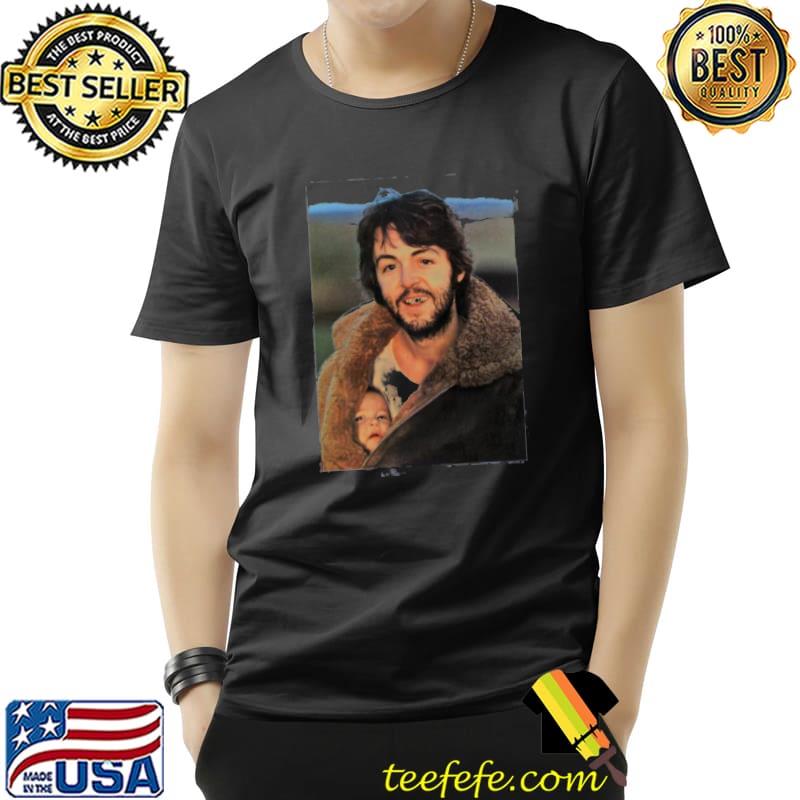 Paul Mccartney and baby shirt Paul Mccartney and baby shirt