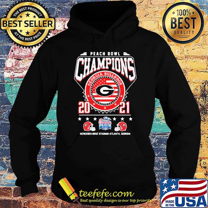 Peach bowl champions Georgia Bulldogs 2021 s Hoodie Peach bowl champions Georgia Bulldogs 2021 s Hoodie