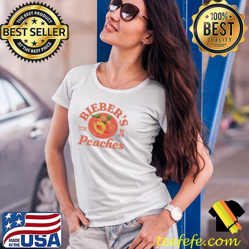 Peaches justin Bieber album shirt