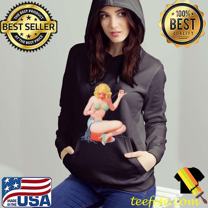Pinup girl clipart pin up girls beaded girl s Hoodie Pinup girl clipart pin up girls beaded girl s Hoodie