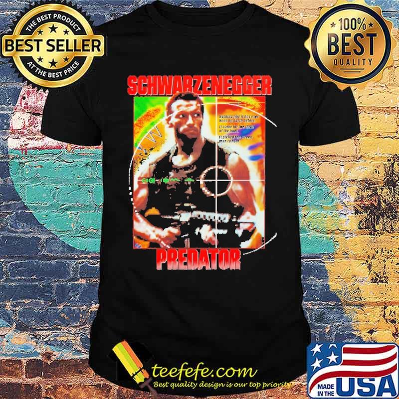 Predator Schwarzenegger Shirt Predator Schwarzenegger Shirt