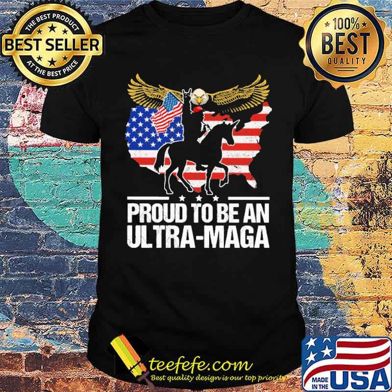 Proud To Be An Ultra Maga American Map Shirt
