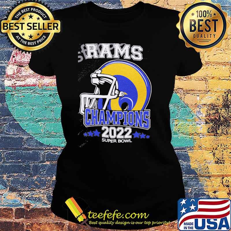 Rams champions super bowl 2022 s Ladies tee Rams champions super bowl 2022 s Ladies tee