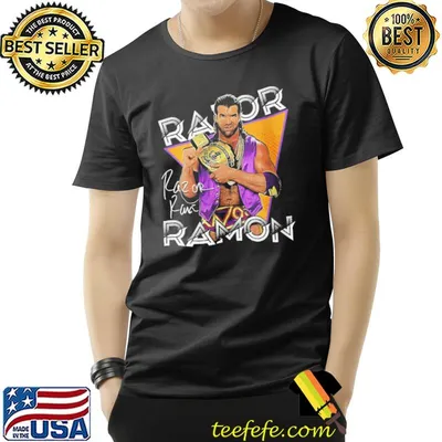 Razor ramon cartoon retro art shirt
