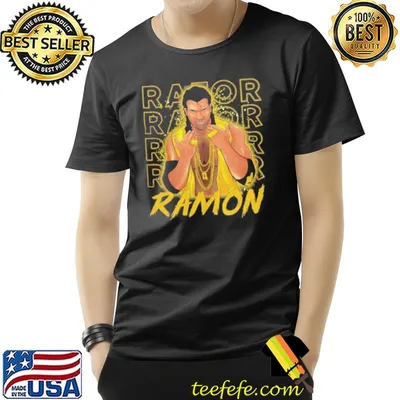 Razor ramon yellow vintage art shirt