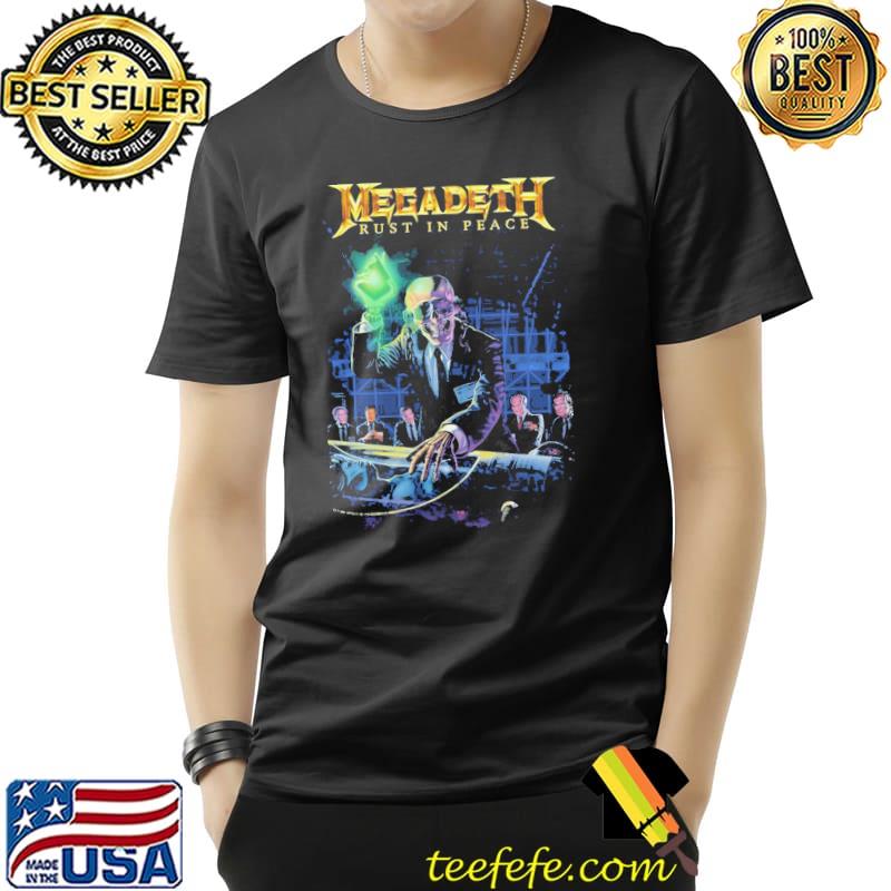 Rest in peace megadeth music band shirt