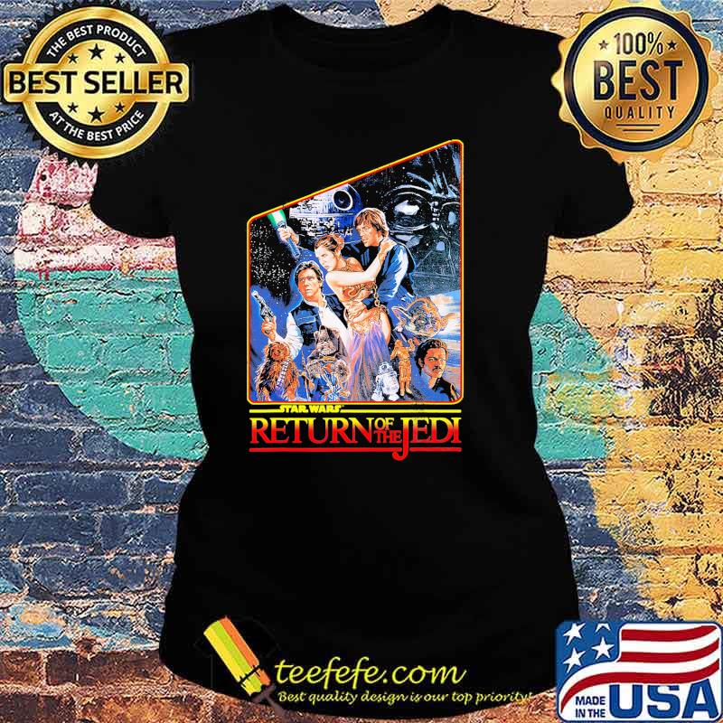 Return of the jedI graphic Star wars s Ladies tee Return of the jedI graphic Star wars s Ladies tee
