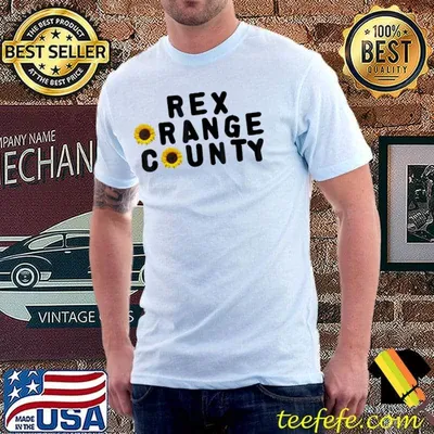 Rex sunflower orange color county shirt