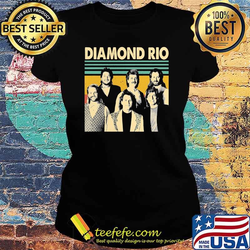 Rio retro vintage diamond rio s Ladies tee Rio retro vintage diamond rio s Ladies tee
