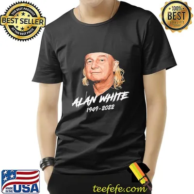 Rip alan white 19492022 shirt