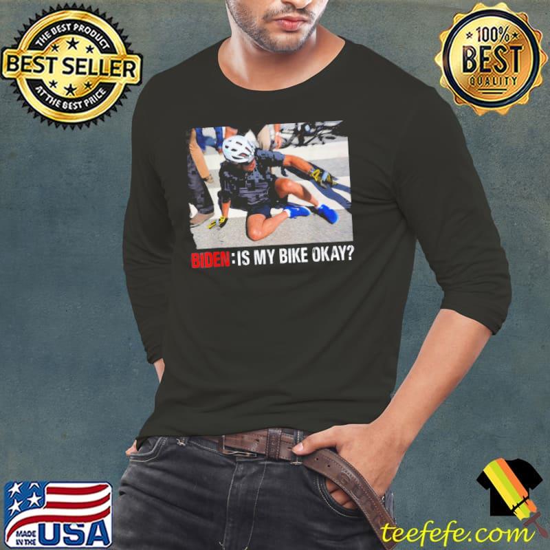 Running the coutry Biden bike bicycle running Biden falls s Long Sleeve Tee Running the coutry Biden bike bicycle running Biden falls s Long Sleeve Tee