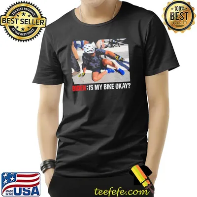Running the coutry Biden bike bicycle running Biden falls shirt