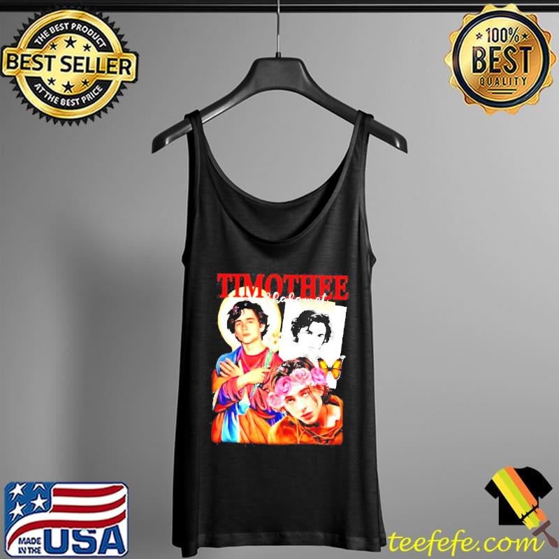 Saint Design 90s Flower Style Timothee Chalamet Shirt Tank Top Saint Design 90s Flower Style Timothee Chalamet Shirt Tank Top