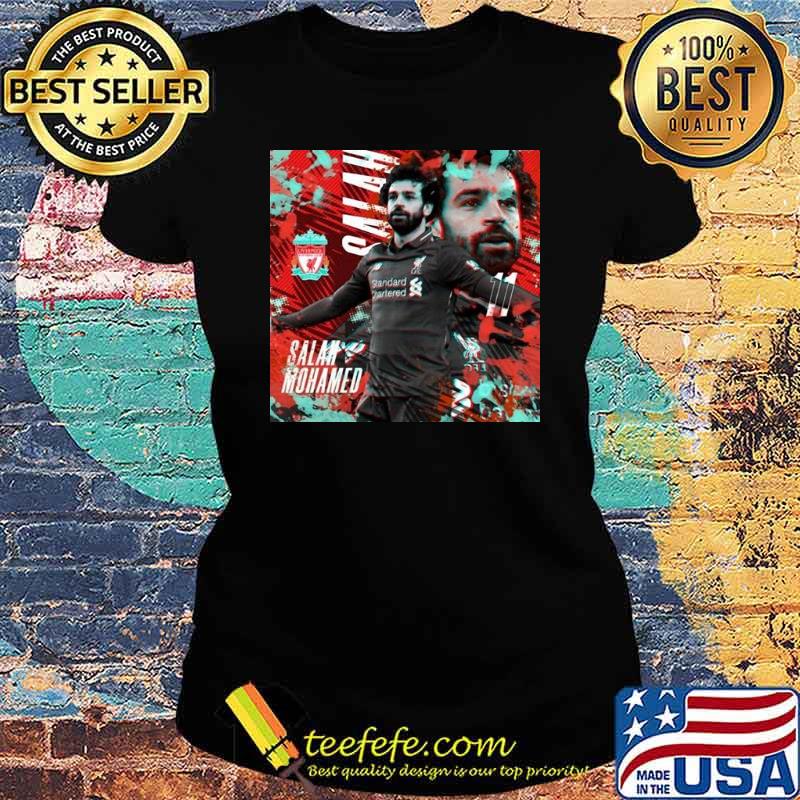 Salah mohamed liverpool graphic design s Ladies tee Salah mohamed liverpool graphic design s Ladies tee