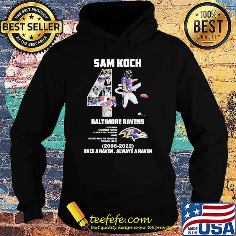 Sam Koch 2 Baltimore Ravens s Hoodie Sam Koch 2 Baltimore Ravens s Hoodie