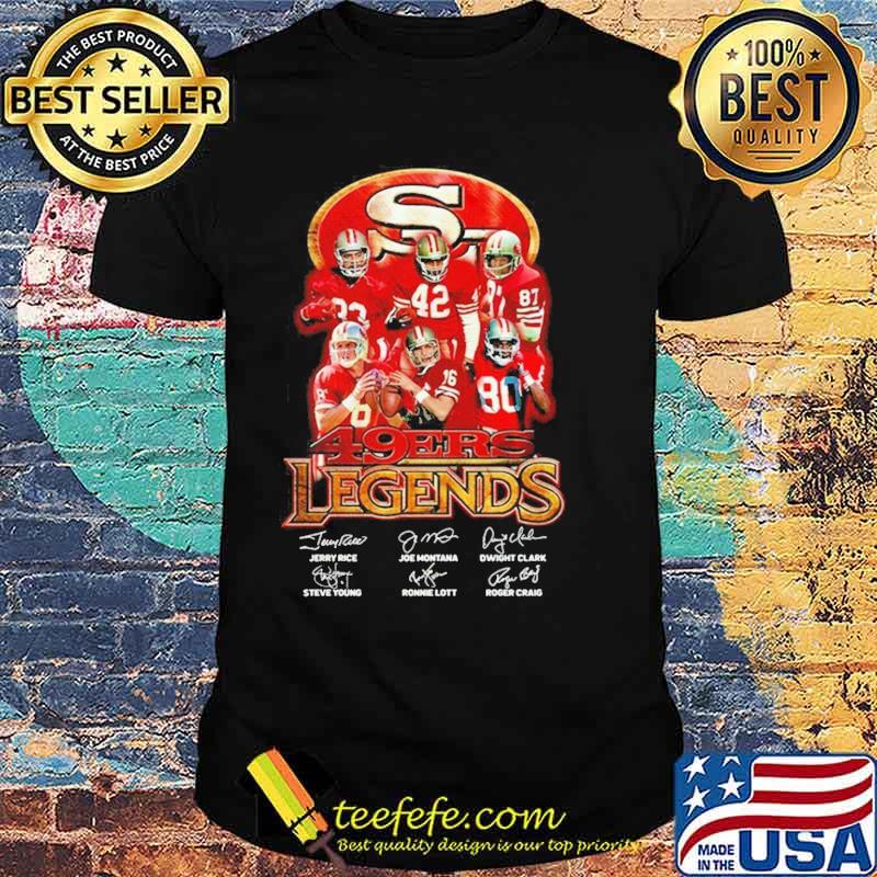 San francisco 49ers legends team signatures s Unisex San francisco 49ers legends team signatures s Unisex