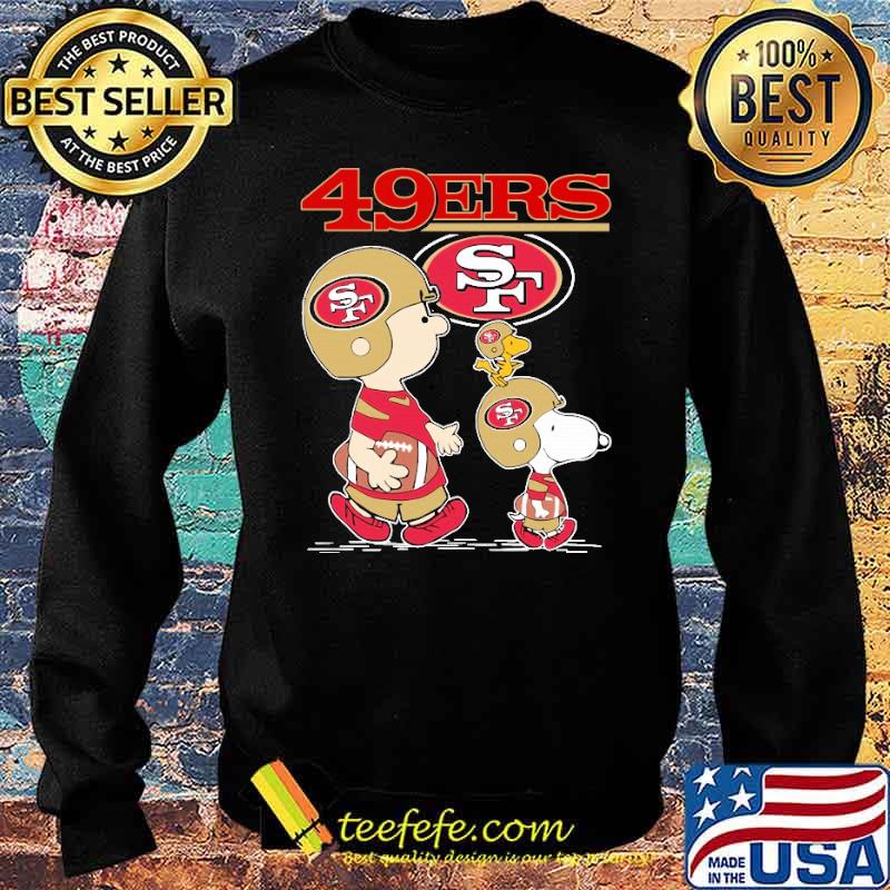 San francisco 49ers let's play Football together Snoopy NFL s Sweater San francisco 49ers let's play Football together Snoopy NFL s Sweater