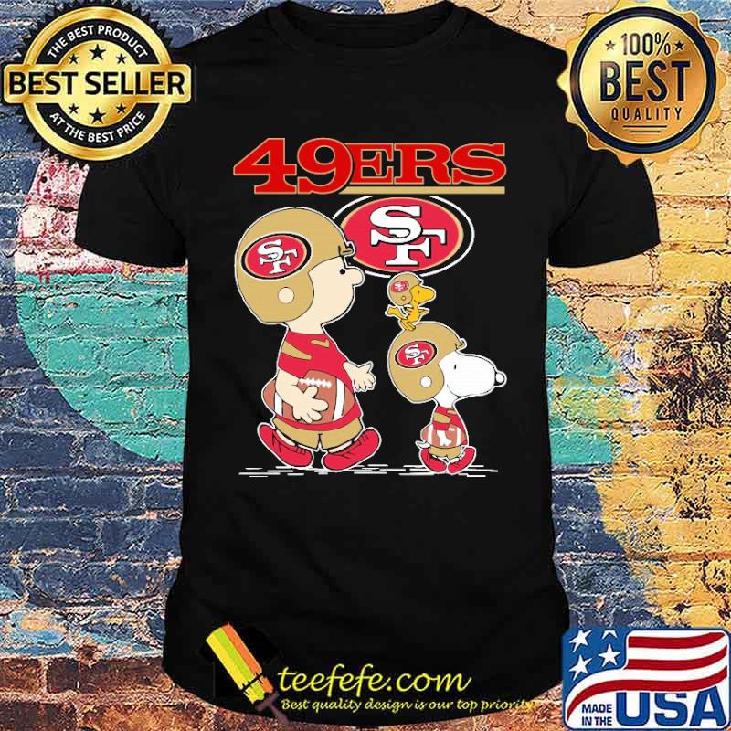 San francisco 49ers let's play Football together Snoopy NFL s Unisex San francisco 49ers let's play Football together Snoopy NFL s Unisex