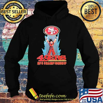San francisco 49ers son goku 2021 2022 NFC champions shirt