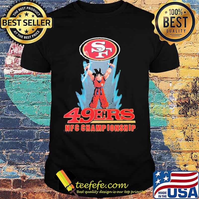 San francisco 49ers son goku 2021 2022 NFC champions s Unisex San francisco 49ers son goku 2021 2022 NFC champions s Unisex