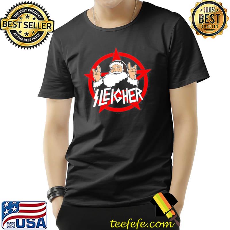 Santa goes metal santa sleigher him retro rock band s Unisex Santa goes metal santa sleigher him retro rock band s Unisex