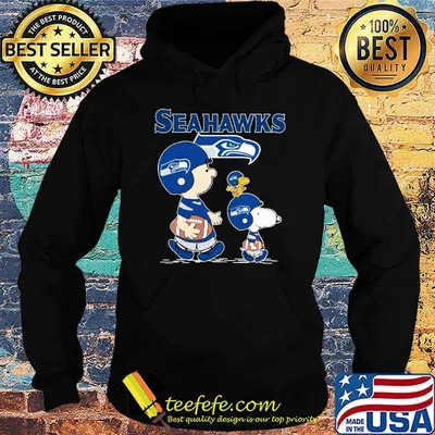 Seattle Seahawks let's play Football together Snoopy NFL shirt