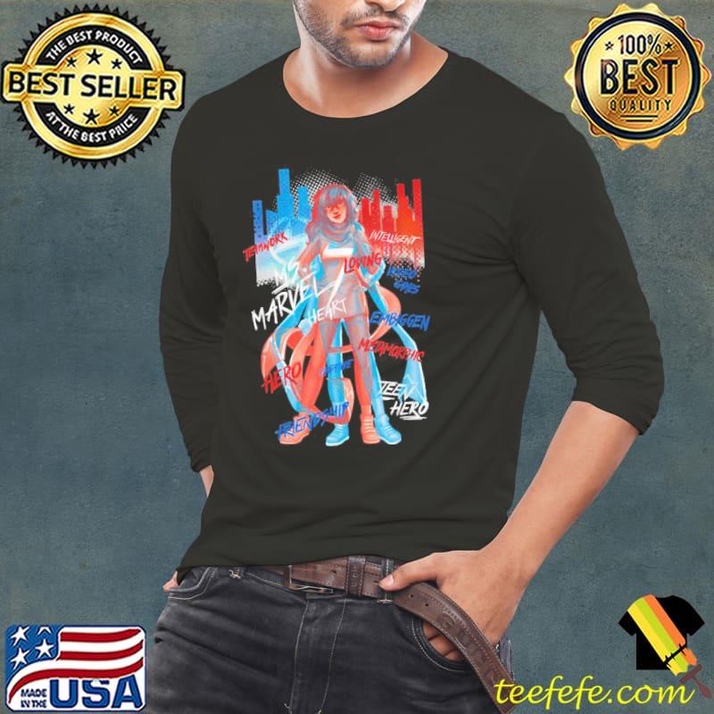 Secret war ms marve kamal khan s Long Sleeve Tee Secret war ms marve kamal khan s Long Sleeve Tee