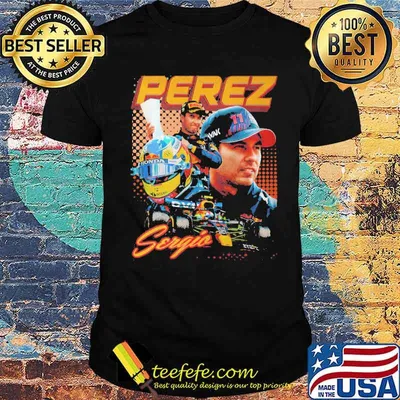 Sergio Perez Shirt Driver Racing Championship Formula Shirt