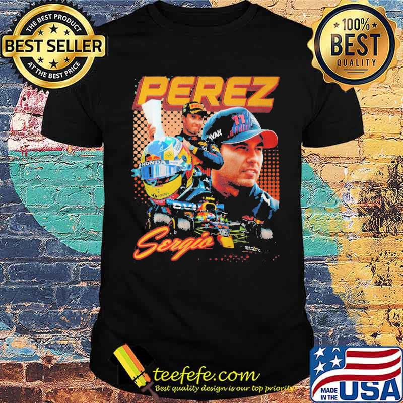 Sergio Perez Shirt Driver Racing Championship Formula Shirt