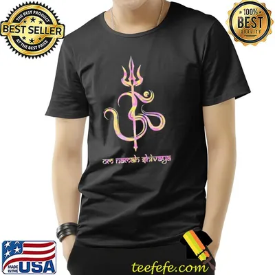Shiva trishula om namah shivaya shirt